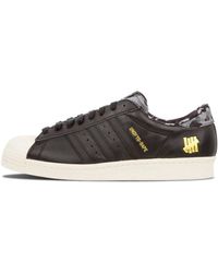 adidas - X A Bathing Ape X Undefeated Superstars 80V - Lyst