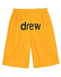 Drew House - Secret Mesh Cotton Shorts 'Golden' - Lyst