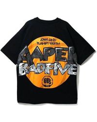 Li-ning - X Aape Badfive Graphic Loose Fit T-shirt - Lyst