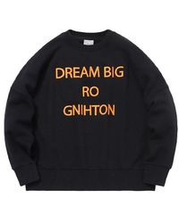 Li-ning - Sports Fashion Series Alphabet Embroidered Fleece Lined Stay Warm Pullover Round Neck - Lyst