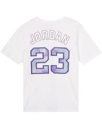 Nike - Sport Dna Solid Color Logo Alphabet Numeric Printing Short Sleeve - Lyst