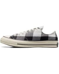 Converse - Beyond Retro X Chuck 70 Low 'Upcycled Flannel' - Lyst