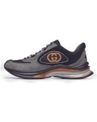 Gucci - Run Suede Sneakers Suede' - Lyst