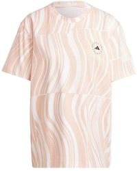 adidas - (Wmns) By Stella Mccartney Truecasuals Graphic T-Shirt 'Skin' - Lyst