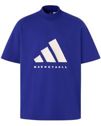 adidas - Basketball Tee Asia Sizing - Lyst