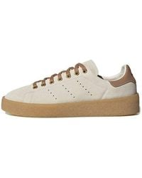 adidas - Originals Stan Smith Crepe Low Shoes 'Off Cardboard' - Lyst