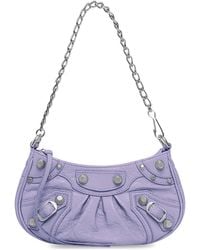 Balenciaga - (Wmns) Le Cagole Mini Bag With Chain 'Lilac' - Lyst