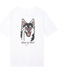 Nike - (Wmns) As W Sportswear Bf Tee Dog Hbr - Lyst
