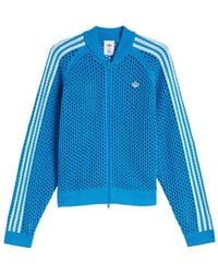 adidas - X Clot Fw24 Crochet Track Jacket Asia Sizing 'Bright' - Lyst