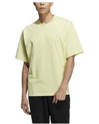 adidas - Originals C Tee Solid Color Small Label Loose Sports Short Sleeve Couple Style - Lyst