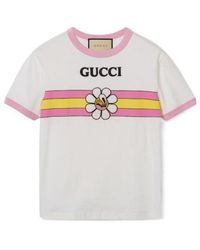 Gucci - (Wmns) Cotton Jersey Printed T-Shirt 'Off' - Lyst