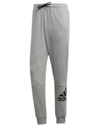 adidas - Mh Bos Pnt Ft Logo Printing Bundle Feet Sports Long Pants Asia Edition Light - Lyst