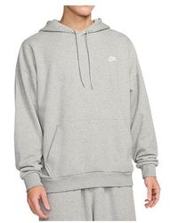 Nike - Club Ft Oversized Po Hoodie - Lyst