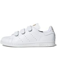adidas - Originals Stan Smith Shoes 'Cloud Metallic' - Lyst