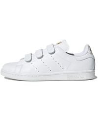 adidas - Originals Stan Smith Shoes 'Cloud Metallic' - Lyst