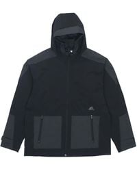 adidas - Sports Training Woven Windproof Hooded Logo Jacket - Lyst