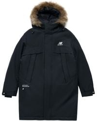 New Balance - Long Puff Down Jacket - Lyst