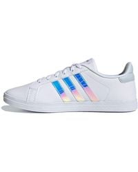 adidas - Adidas Courtpoint 'white Iridescent' - Lyst