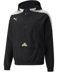 PUMA - Cloud9 Woven Half Zip Jacket - Lyst