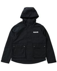 Nike - Sportswear City Made Multiple Pockets Logo Sports Woven Hooded Jacket - Lyst