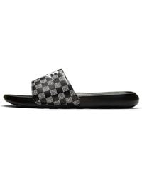 Nike - Victori One Printed Slide 'Just Do It Checker' - Lyst