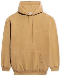 Balenciaga - (Wmns) Chest Alphabet Logo Embroidered Hoodie - Lyst