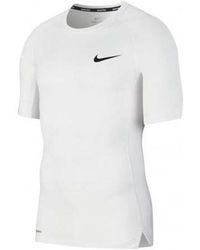Nike - Pro Training Tight Tops Short Sleeve - Lyst