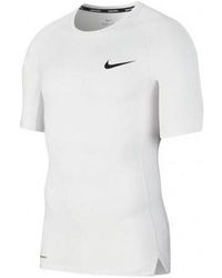 Nike - Pro Training Tight Tops Short Sleeve - Lyst