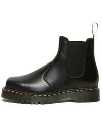 Dr. Martens - 2976 Bex Squared Toe Leather Chelsea Boots - Lyst