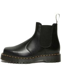 Dr. Martens - 2976 Bex Squared Toe Leather Chelsea Boots - Lyst