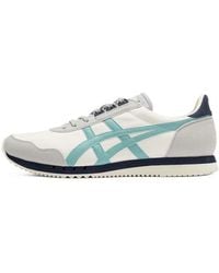 Onitsuka Tiger - Dualio Marathon Running Shoes 'Cream Aqua' - Lyst