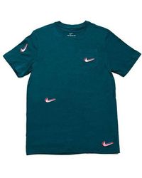 Nike - Sb Skateboard X Parra Pocket T-shirt Midnight Turq Tee - Lyst