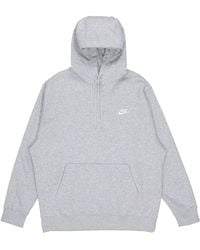 Nike - Sportswear Club Hoodie Asia Sizing 'Dark' - Lyst