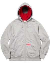 Supreme - Double Hood Facemask Zip Up Hooded Sweatshirt - Lyst