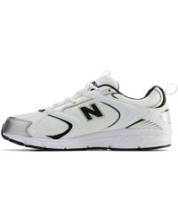 New Balance - Ml408w 408 White/silver Uk 8.5 - Lyst