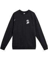 Nike - 3 Hook Logo Casual Sports Crew-Neck - Lyst
