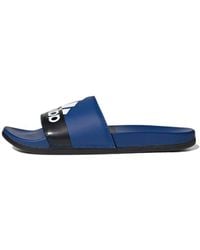 adidas - Adilette Comfort Sandals 'Royal' - Lyst