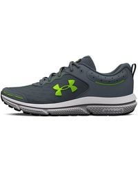 Under Armour - Charged Assert 4E Wide 'Gravel Lime Surge' 3026176-101 - Lyst