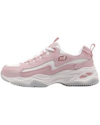 Skechers - (Wmns) D'Lites 4.0 Fancy Spirit Low-Tops Sport Shoes - Lyst