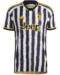 adidas - Juventus Authentic Home Shirt 2023 2024 Adults - Lyst