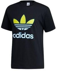 adidas - Originals S Road To Tokyo Trefoil Crew Neck - Lyst