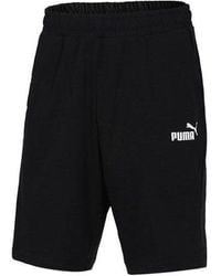 PUMA - Solid Casual Shorts - Lyst