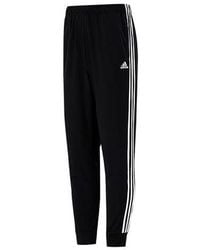 adidas - 3S Jog Tp Tri Stripe Splicing Bundle Feet Sports Pants/Trousers/Joggers Autumn - Lyst