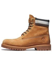 Timberland - Heritage 6 Inch Waterproof Boot 'Wheat Nubuck With' - Lyst