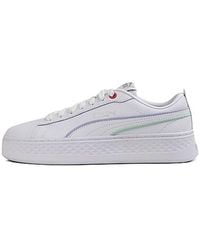 PUMA - (Wmns) Smash Platform 'Piping - Lyst