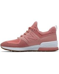 New Balance - (Wmns) 574 Sport 'Dusted Peach' - Lyst