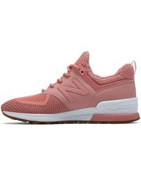 New Balance - (Wmns) 574 Sport 'Dusted Peach' - Lyst
