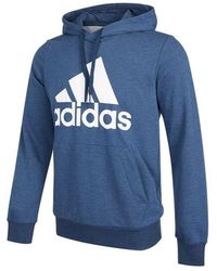 adidas - Bl Ft Hd Logo Printing Sports Knit Pullover - Lyst
