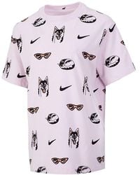 Nike - (Wmns) As W Sportswear Bf Dog Aop Regal - Lyst