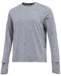 Nike - (Wmns) Running Sports Round Neck Quick Dry Long Sleeves T-Shirt - Lyst